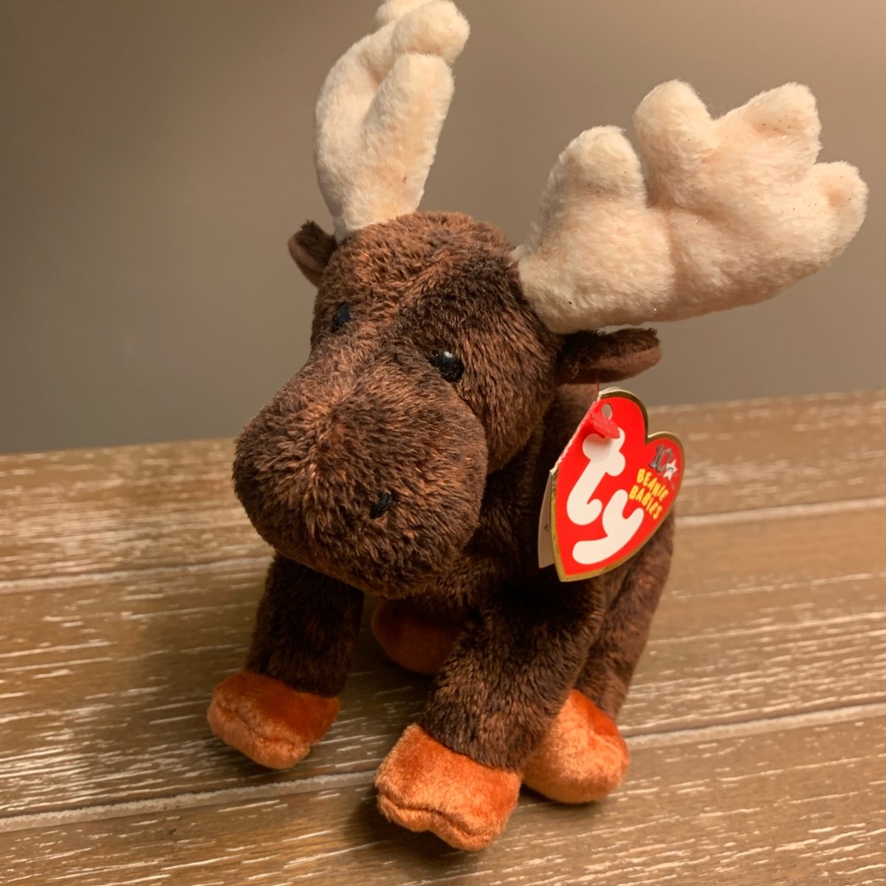Ty Beanie Babies Zeus the Moose